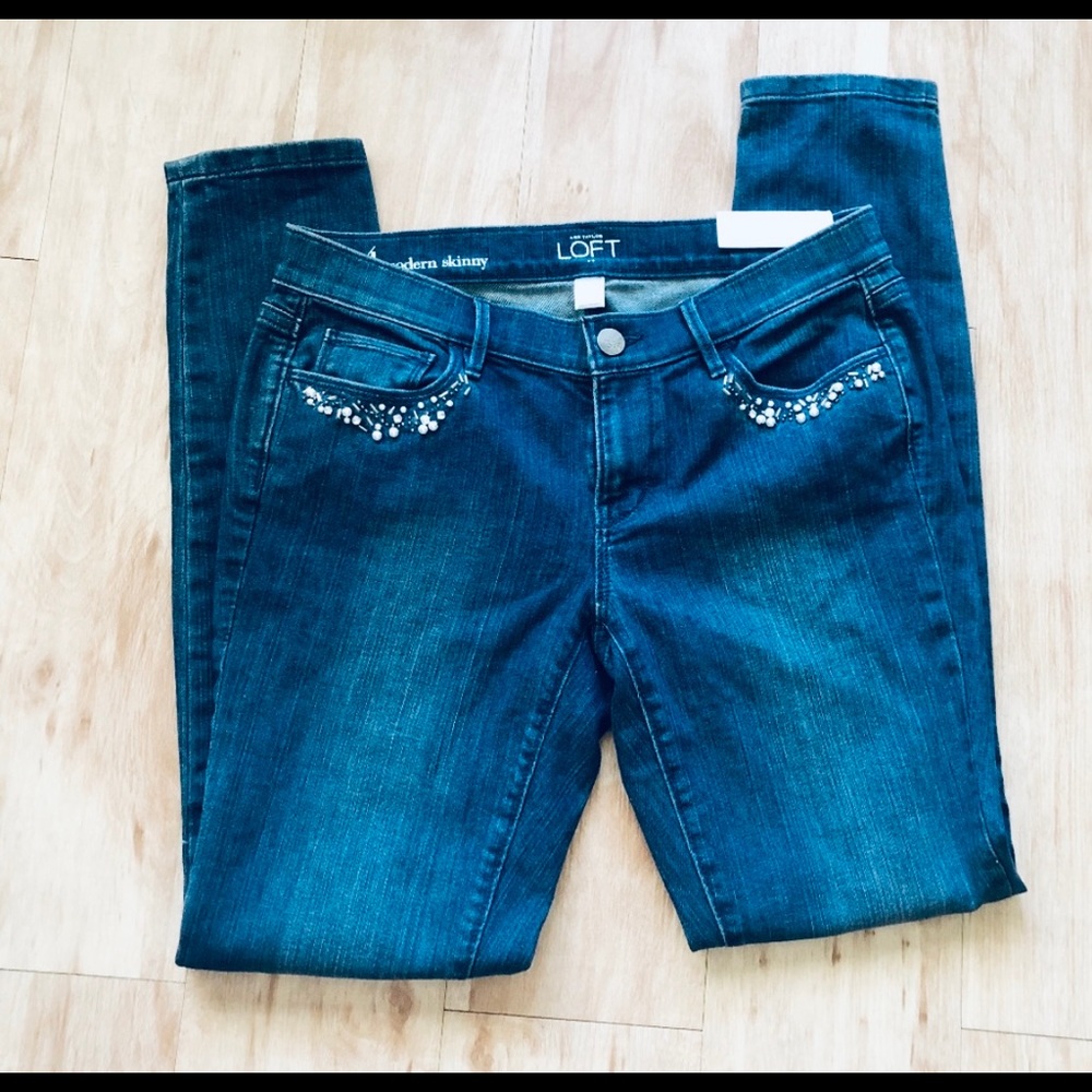 Loft outlet modern skinny jeans